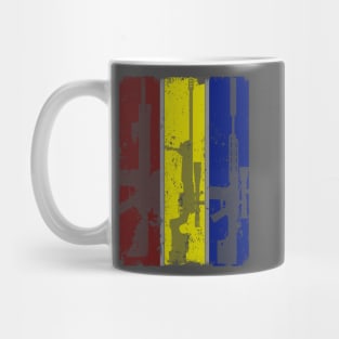 Three Gun Panel Mug